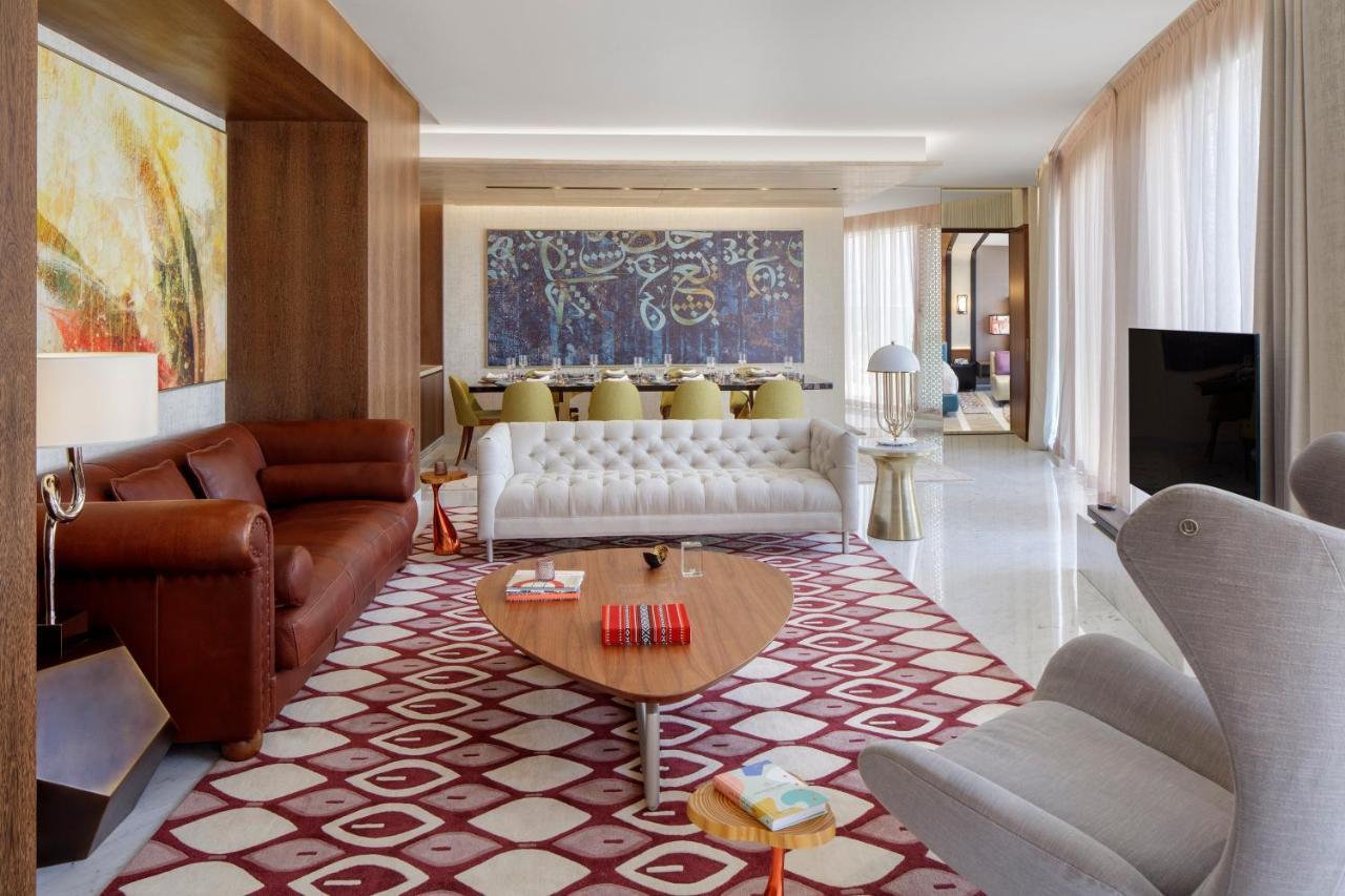 Andaz Dubai The Palm, By Hyatt Hotel Екстериор снимка The living room of a suite at the Mandarin Oriental, Munich